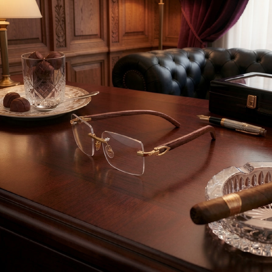 Gafas Legacy Gold - Amaderadas